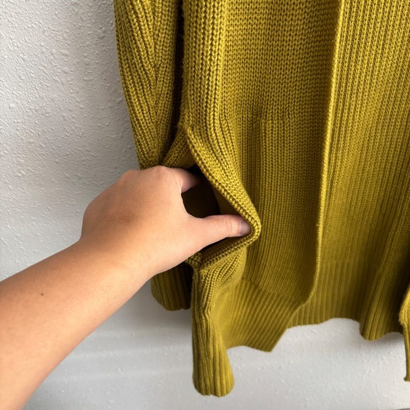 Lululemon Cashlu Knit Sweater Wrap Cardigan In Auric Gold - Picture 6 of 9